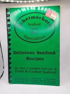 Schermerhorn Fish Market Springfield Massachusetts Cookbook Seafood Recipes SC - Imagen 1 de 7
