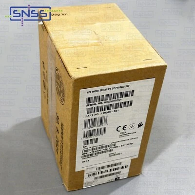 HPE 960GB SAS 12G READ INTENSIVE 2.5 SFF SC SSD P19903-B21 P20833 EX VAT £329 - Image 1 of 2