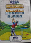 World Class Leaderboard Sega Master System (boîte manuelle modulaire) fonctionne classique CIB