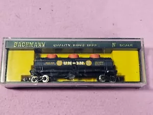 Bachmann N Scale 5421 UNION 42 Three Dome Tank Car UCOX 101632 (NICE) - Picture 1 of 4
