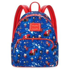 Disney Loungefly The Incredibles AOP Mini Backpack - NWT, original packaging! - Picture 1 of 3