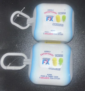 2 Pk SENSORY FX ASMR 2 Pod Carry Case Series 2 Oddly Satisfying Fidget - Picture 1 of 1