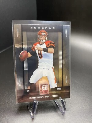 2008 Donruss Elite Football Card #20 Carson Palmer Cincinnati Bengals  - Image 1 of 4