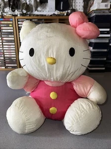 VINTAGE HELLO KITTY SANRIO 90’S PLUSH 14” INCH - Picture 1 of 7