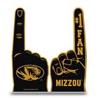 Missouri Tigers #1 Fan Foam Fingers. Hand fits inside. SAVE  #681/976