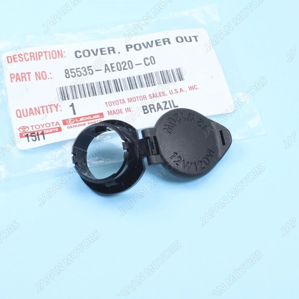 Toyota 85535AE020C0 Genuine OEM Power Outlet Cover