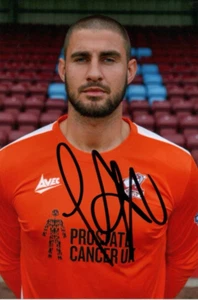 SCUNTHORPE: JOE ANYON SIGNED 6x4 PORTRAIT PHOTO+COA - Picture 1 of 1