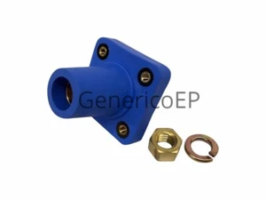 MARINCO Camlok Panel Mount Female Blue - CLS40FRSB-D Cam Lok Threaded Stud - Picture 1 of 2