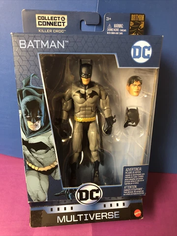 BATMAN REBORN DICK GRAYSON DC Multiverse Mattel 6" Killer Croc BAF C&C 80th 2019 Cover