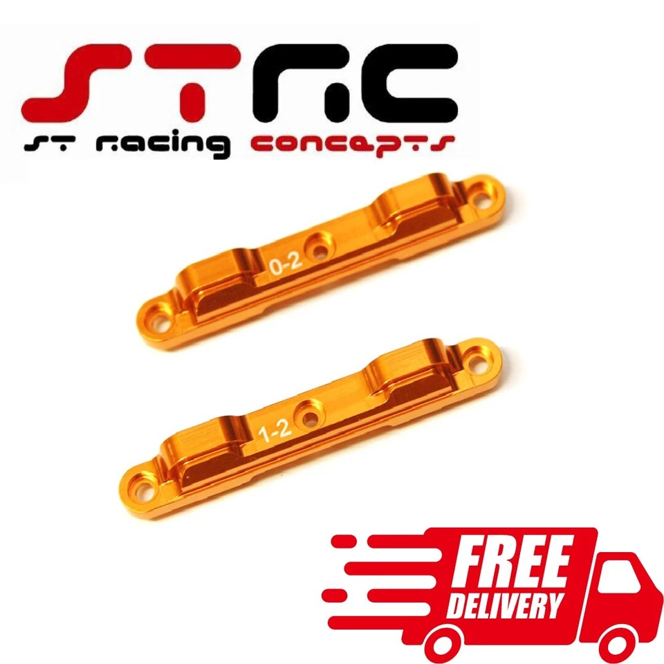 STC91359CO STRC Aluminum Rear Toe In Suspension Block Combo Associated DR10 RC - Image 1 of 1