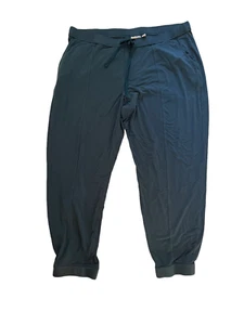 LOGO BY LORI GOLDSTEIN Womens Pants Green High Rise Lounge Joggers Size XL - Picture 1 of 4