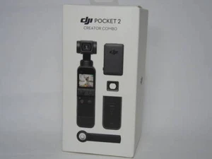 DJI POCKET 2 Creator Combo Small Gimbal Camera Pocket Size Black Used w/ Box - Picture 1 of 5