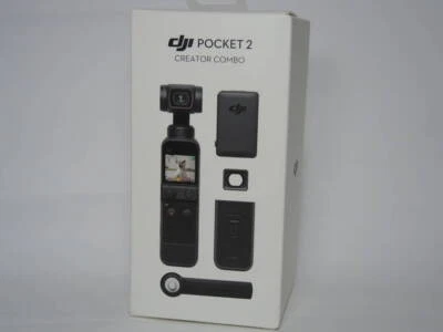 DJI POCKET 2 Creator Combo Small Gimbal Camera Pocket Size Black Used w/ Box - Image 1 of 4