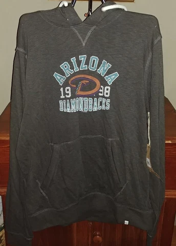 Arizona Diamondbacks 47 Brand Men's Hoodie Sweatshirt NWT Size Small Reg $78 Cover