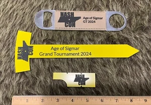 Warhammer Age of Sigmar Combat Deep Strike Gauge Lineal Template GT 2024 NashCon - Bild 1 von 2