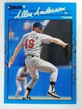 1990 Donruss Best of the American League #52 Allan Anderson Minnesota Twins