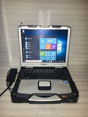 Panasonic Toughbook CF-30 Non-Touchscreen 1.60GHz MK3 Win 10 Pro 4GB 1tb HDD - Image 1 of 4