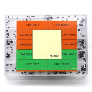 Surtido de kits de reparación de juntas tóricas surtidas corona reloj goma impermeable - Imagen 1 de 9
