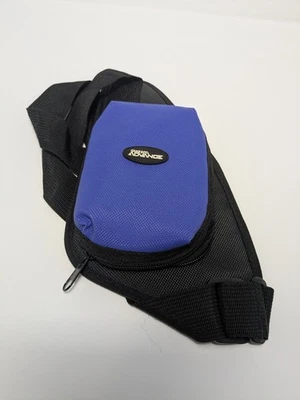 Vintage Nintendo Game Boy Advance GBA Blue Carrying Case Shoulder Bag - Image 1 of 2