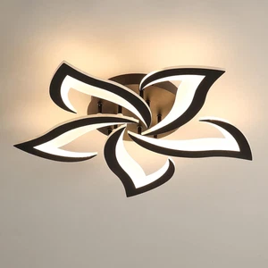 Plafoniera LED, 60W 6000LM Design Petali Creativi Plafoniera LED Soffitto Modern - Foto 1 di 12