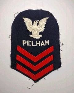 Original WWI RARE PELHAM Bay Naval Training Center USN Rate Patch - Picture 1 of 19