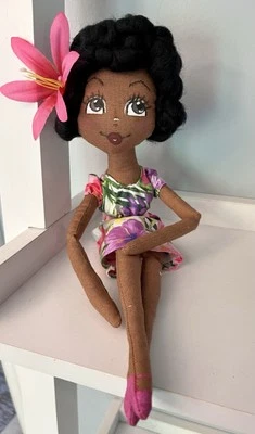 Handmade Artistic,Cloth Doll OOAK Caribbean Lady Beautifull Colored Doll Collect - Image 1 of 4