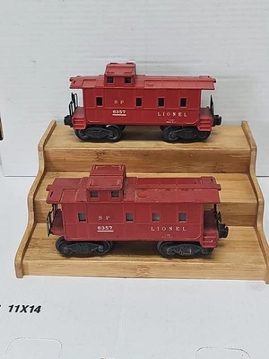 2 Lionel # 6357 cúpula caboose calibre O sin probar.  Foto 1 de 4