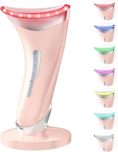 7 Color Galvanic Machines - Red Light Therapy for Face and Neck, Face Massager T - Picture 1 of 2