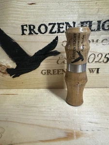 Nuevo- Frozen Flight Llamadas Personalizadas Llamada de Ganso Torneado a Mano Madera Ganso Llamar Arce - Imagen 1 de 3