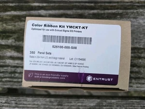 Entrust (Datacard) Full-Color Ribbon YMCKT-KT 525100-005-S88 - 350 prints - Picture 1 of 6
