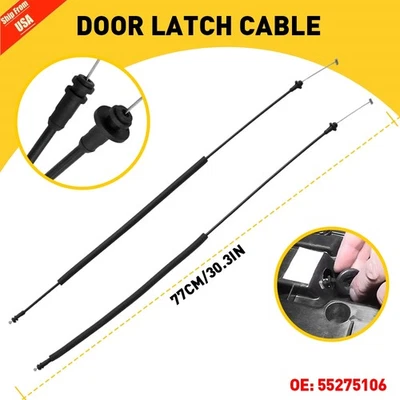 2x Rear Door Latch Release Cable For Dodge Ram 2500 3500 1500 1998-02 Left/Right Foto 1 de 4