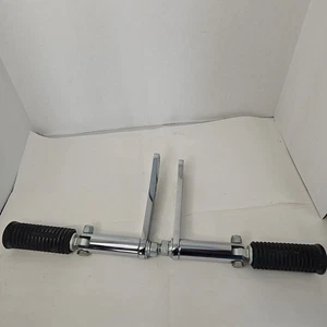 Harley Davidson Forward Highway Peg Mount Brackets Left Right Chrome FXD OE Evo? - Picture 1 of 8