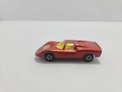 Coche diecast vintage Matchbox Lesney # 68 Superfast Series Porsche 910 años 70 Foto 1 de 4