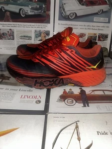 Hoka One One US 10 2E  Men Speedgoat 4 Trail Running Shoes Sneakers Vibram - Picture 1 of 9