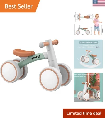 Bicicleta de equilibrio para bebé para niños pequeños niños niñas 12-24 verde ligero Foto 1 de 4