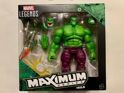 Figura de acción Marvel Legends Maximum Series Hulk 6” nueva sellada sin usar, en caja sellada Foto 1 de 2