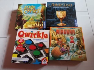 Brettspiele Paket Sammlung Konvolut Niagara Qwirkle Mercado Lost Cities - Bild 1 von 2
