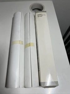 White ARHIKY Heat Transfer Vinyl 12"X12' T-shirt Image Heat Transfer 3 Rolls - Picture 1 of 1