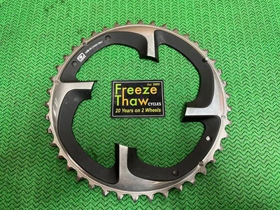 Catena Shimano XTR M980; Dyna-Sys SG-X 42t 10 velocità, 104 BCD, NOS - Immagine 1 di 3