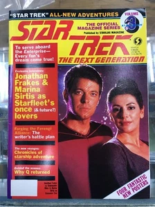 Star Trek Next Generation Official Magazine Series Vol 3 Mar 1988 - Picture 1 of 12