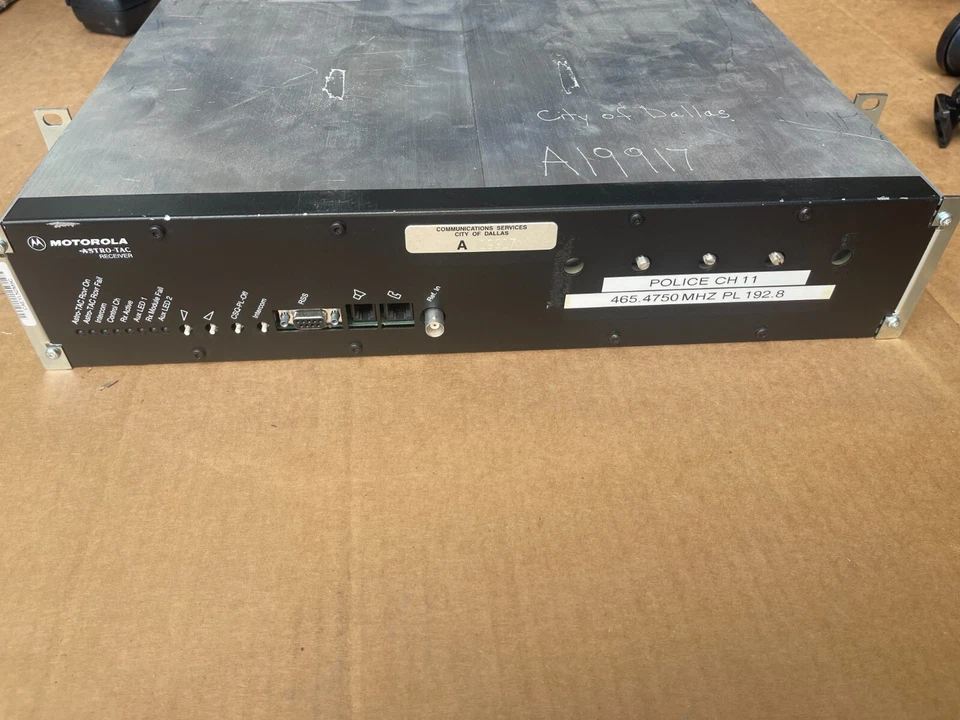 Motorola Astro Tac Receiver UHF T5589A 465.??? Parts -as-is - Image 1 of 2