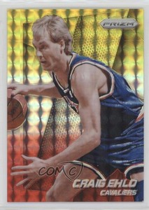 2014-15 Panini Prizm Yellow and Red Mosaic Prizms Craig Ehlo #249