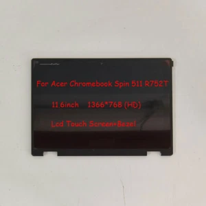 Touch screen LCD HD 11,6" + gruppo cornice per Acer Chromebook Spin 511 R752T - Foto 1 di 9