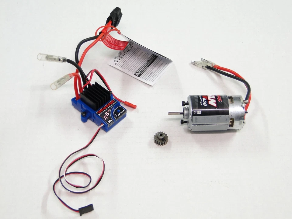 Traxxas Trx4 Sport Blazer Bronco 3s ESC Xl-5hv TITAN 21t 550 Motor