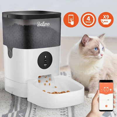 4L WIFI Futterautomat Futterspender Automatischer Futternapf für Katzen Hunde  - Bild 1 von 4