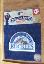 Colorado Rockies blue gray logo Father's Day uniform replica patch