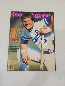 1984 Sports Illustrated KANSAS CITY Royals GEORGE BRETT No Label HEALTHY AGAIN - Picture 1 of 6
