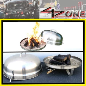 Eigenständige tragbare Feuerstelle mit Keramikscheit Edelstahl verwendet Propan - Bild 1 von 1