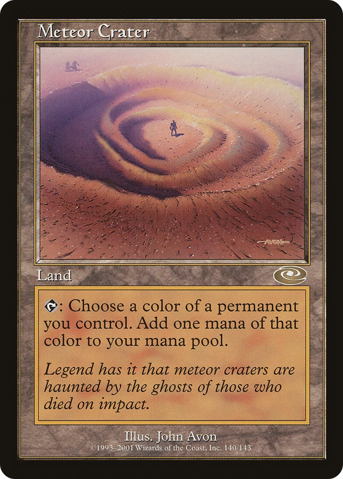 Meteor Crater X (1) MTG Planeshift Excellent/Near Mint (RG) 4RCards - Image 1 of 1