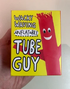 Inflatable Tube Guy, Wacky Waving Humor + Mini Book, ~17", Fun Office Decor - Picture 1 of 6